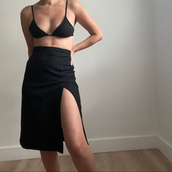 Vintage wool skirt - Picture 2 of 3